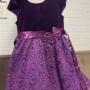 Jona Michelle Rich Purple Dress